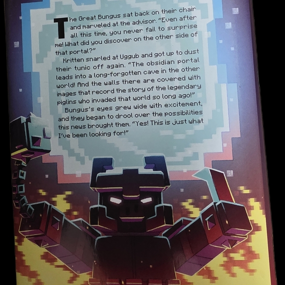 Minecraft: Return of the Piglins Book - Picture 2 of 2
